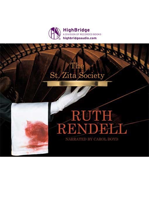 Title details for The St. Zita Society by Ruth Rendell - Wait list